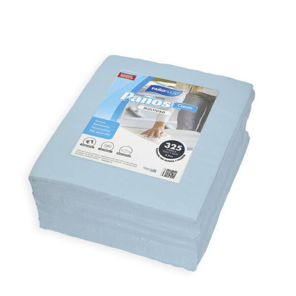 PañoPlus Classic Celeste – Paquete 2,5 kg / 325 Paños