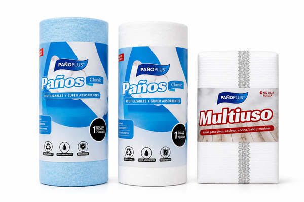 Pack Oferta – 2 Rollos Classic + 1 Multiuso