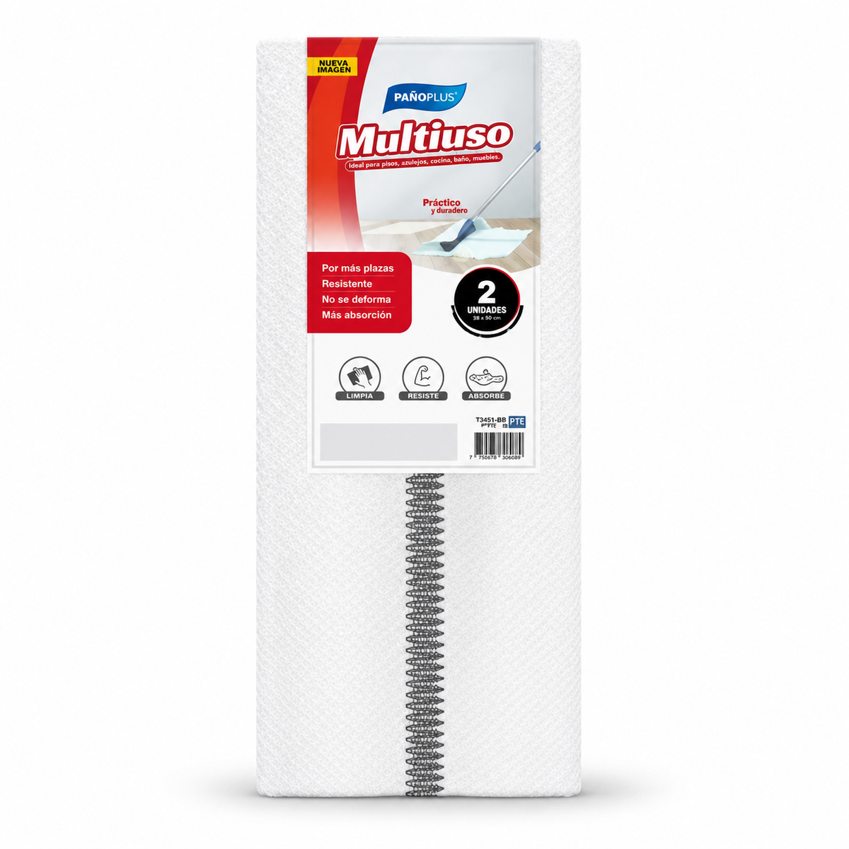 PañoPlus Multiuso – Pack x2 Unidades