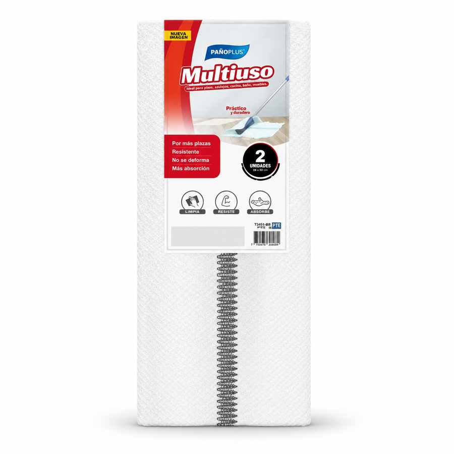 PañoPlus Multiuso – Pack x2 Unidades