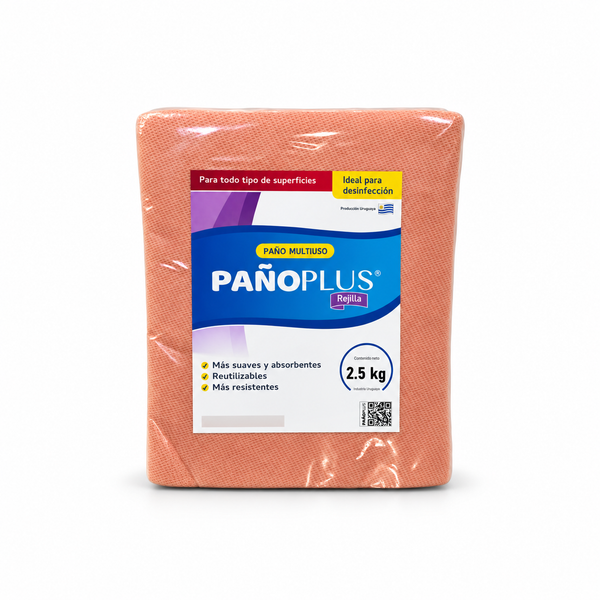 PañoPlus Rejilla Salmón – Paquete 2,5 kg