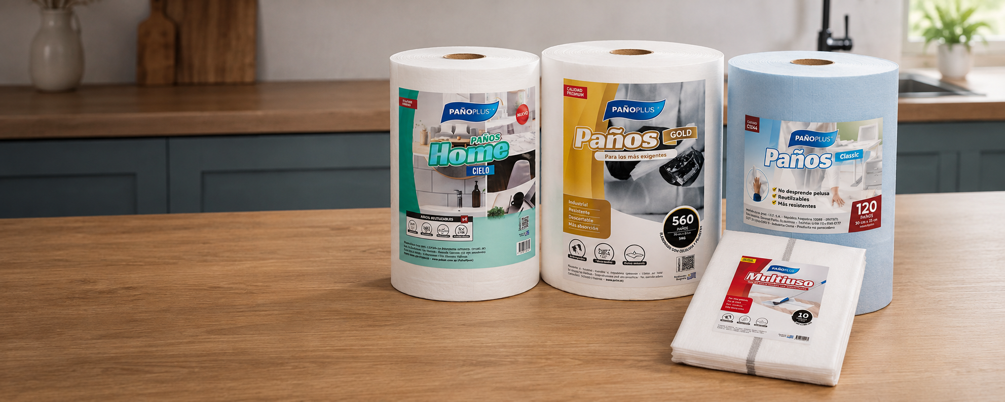 PañoPlus — paños de limpieza