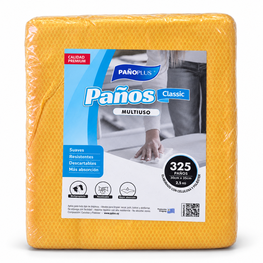 PañoPlus Amarillo – Paquete